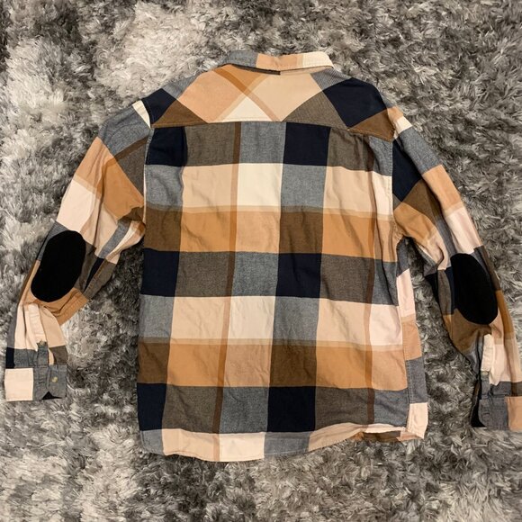 Sean John Legacy Plaid Button-Up Shirt Yellow Brown Men’s Long Sleeve Casual 3XL - Picture 6 of 6